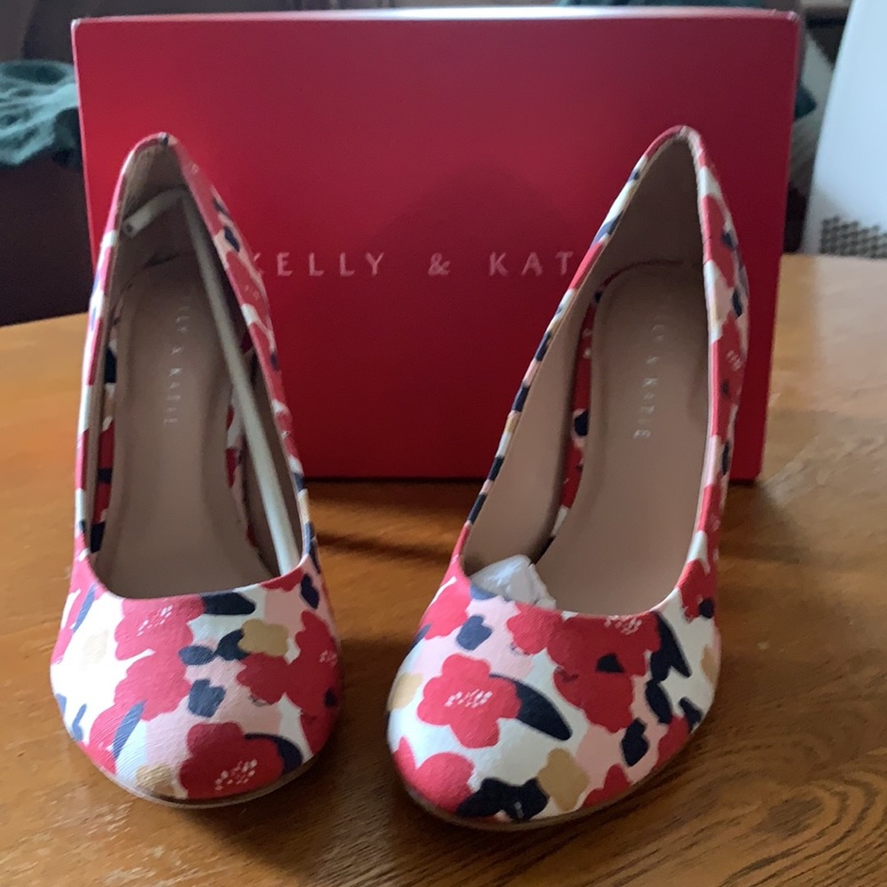 Brand new floral heels!